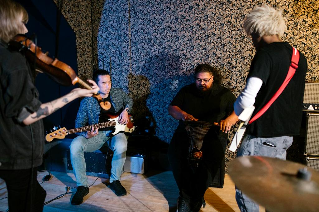 Group violin masterclass